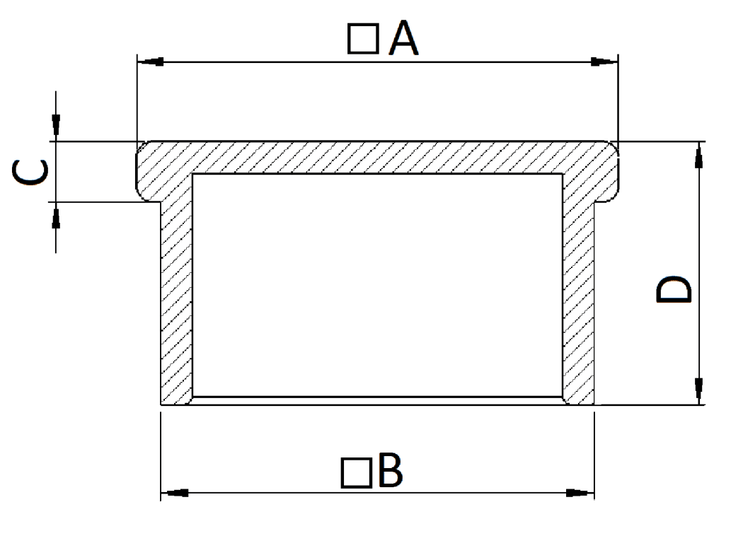 Tube End Plugs - Square